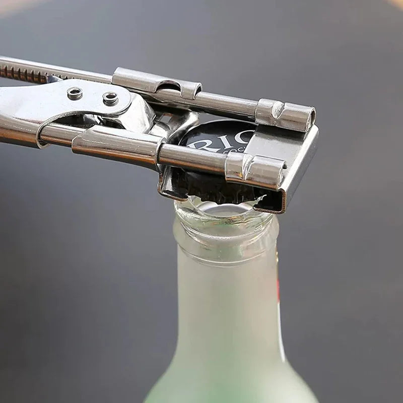 Stainless Steel Adjustable Multifunction Bottle And Can Opener Kitchen Tool