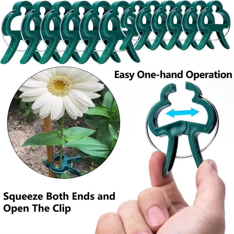 Reusable Plant Fixed Clips For Greenhouse Stems And Garden Fasteners