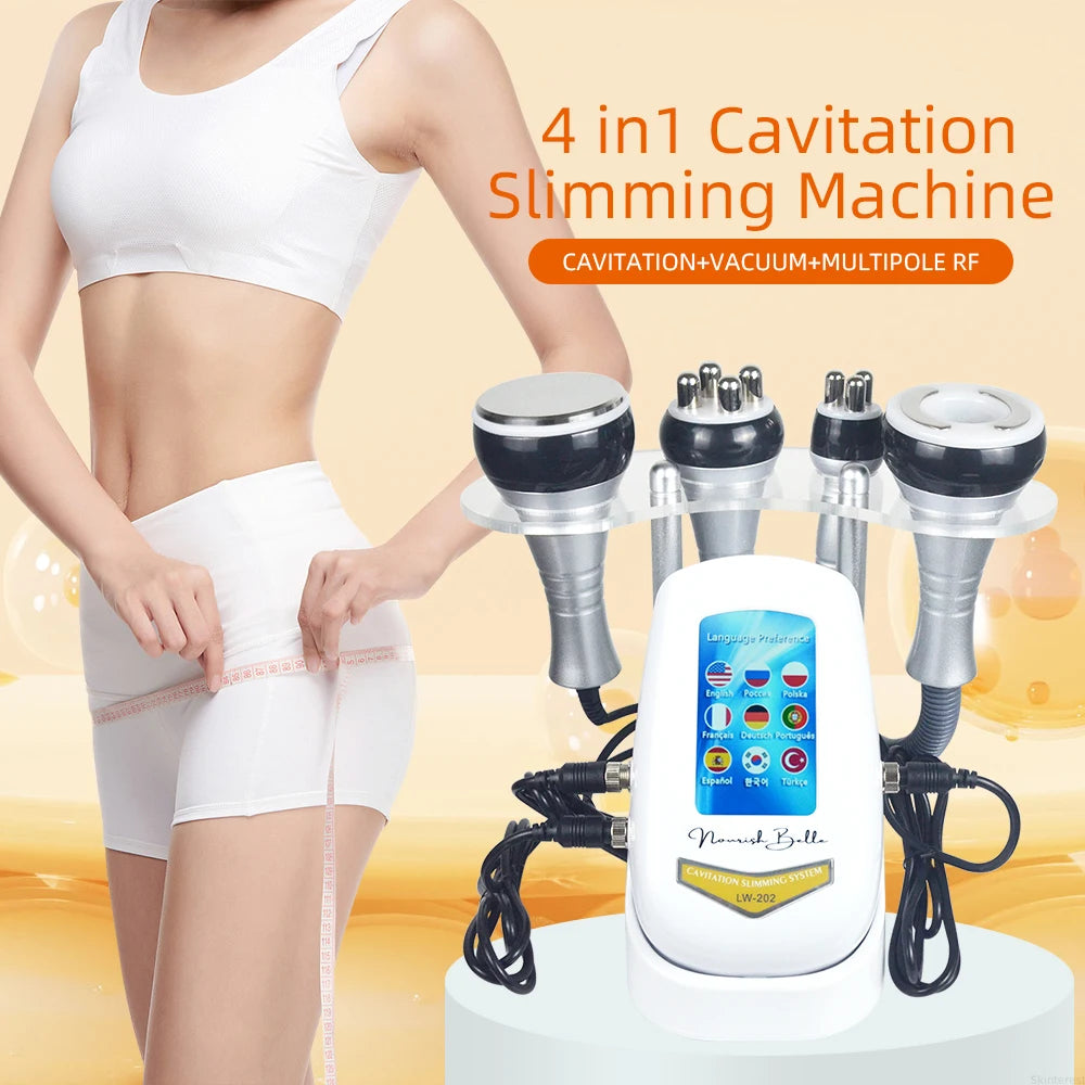 Missheart 4in1 Cavitation Ultrasonic Body Slimming Machine