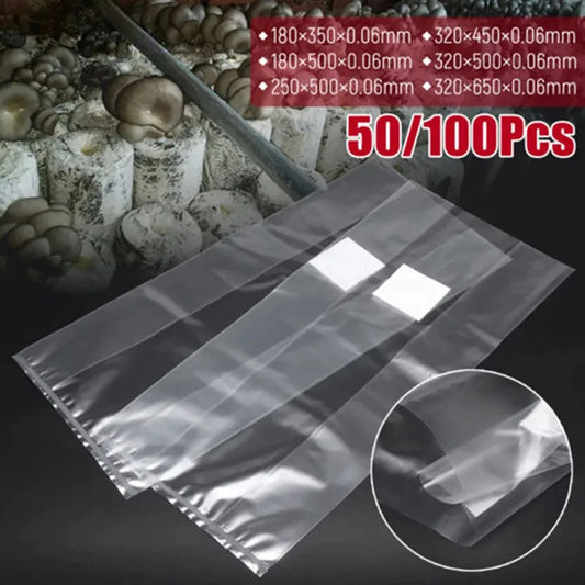 Tuanchon Mushroom Spawn Grow Bag PVC Substrate High Temp