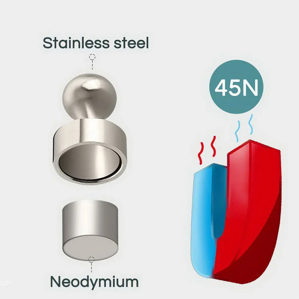 Neodymium Magnetic Pins Set Fridge Magnets For Home Storage