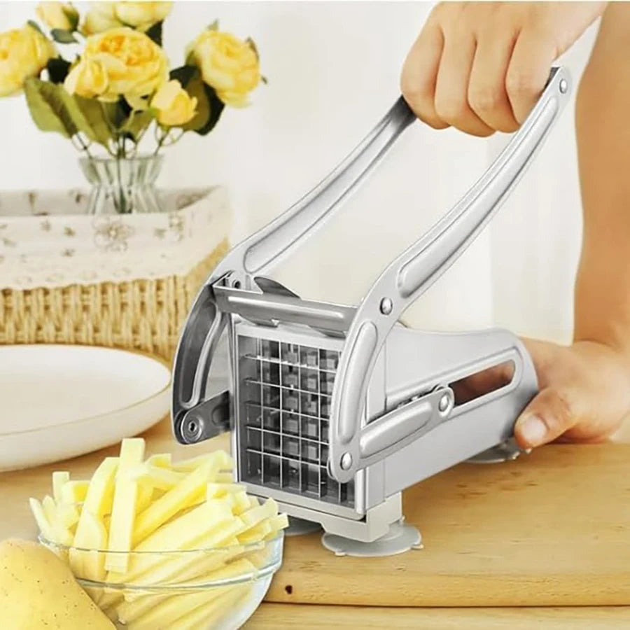 French Fries Cutter Stainless Steel Potato Slicer 36 Blades