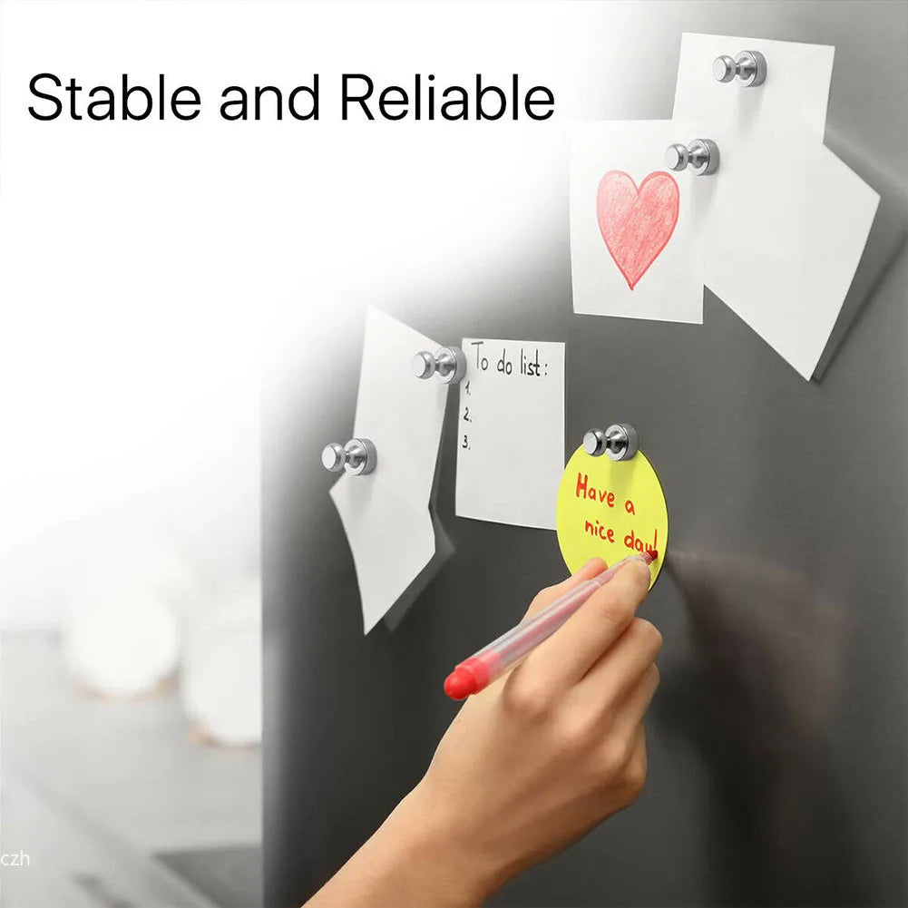 Neodymium Magnetic Pins Set Fridge Magnets For Home Storage