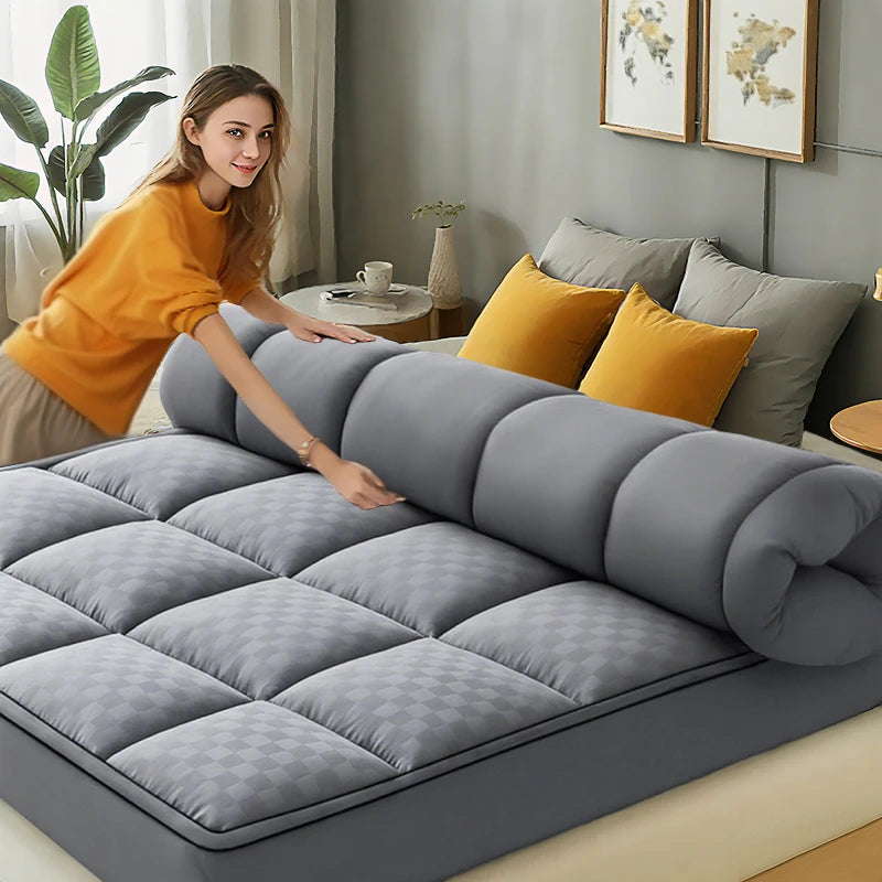HGETVECN Extra Thick Mattress Topper 1000Gsm Cooling Breathable Machine Washable