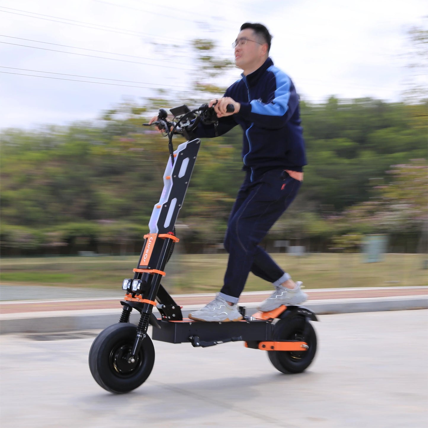 X8P 8000W Dual Motor Electric Scooter 60V 38.4Ah Off Road