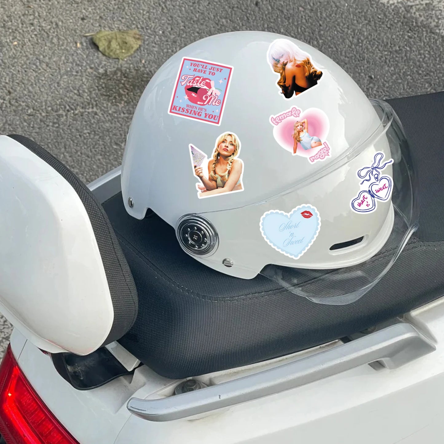 Sabrina Carpenter Cartoon Series Waterproof Stickers Pack 50 Pieces