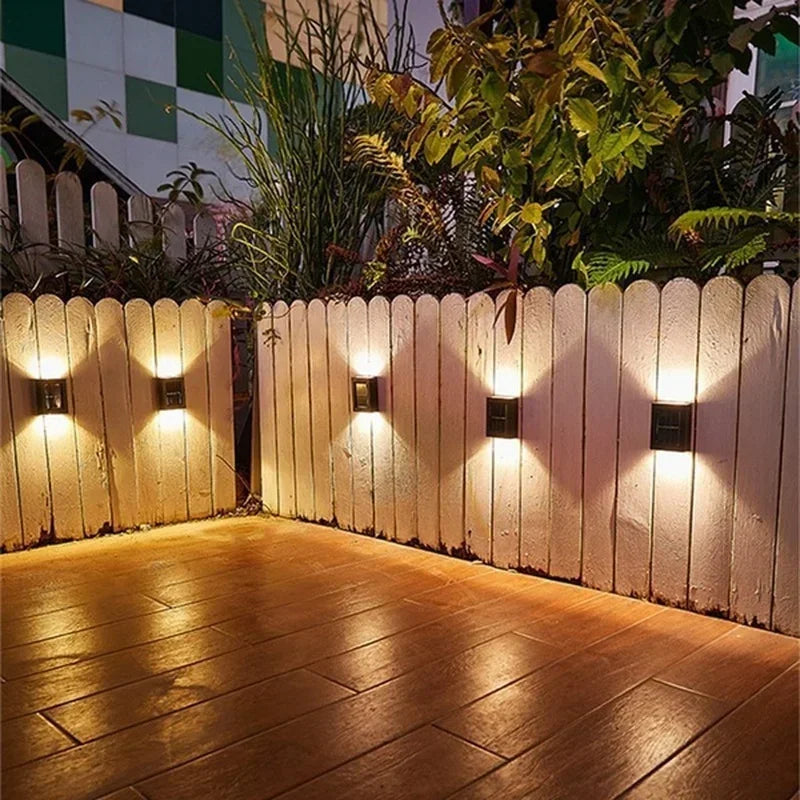 Super-cheese Solar Up and Down Spot Lights Outdoor Lamp Garden
