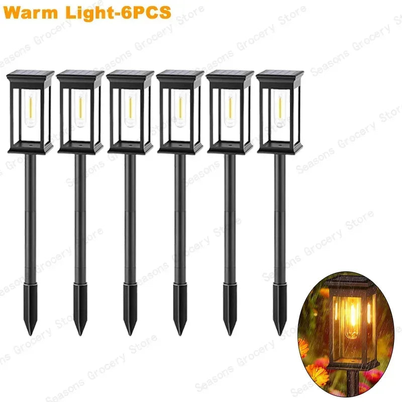 Waterproof LED Solar Lights For Garden Driveway Auto On Off