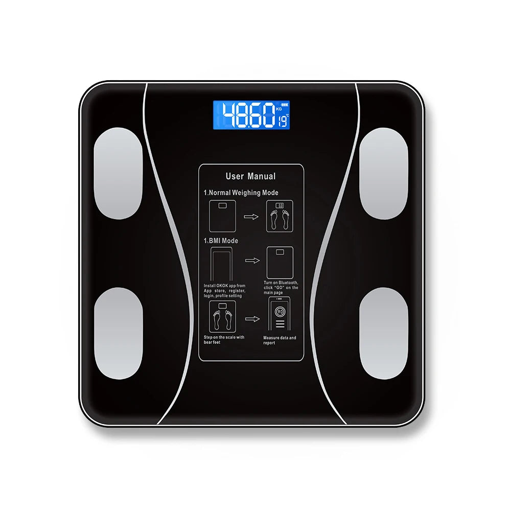 AEHOMEC Body Fat Scale Smart Wireless Digital Bathroom Scale With App Bluetooth