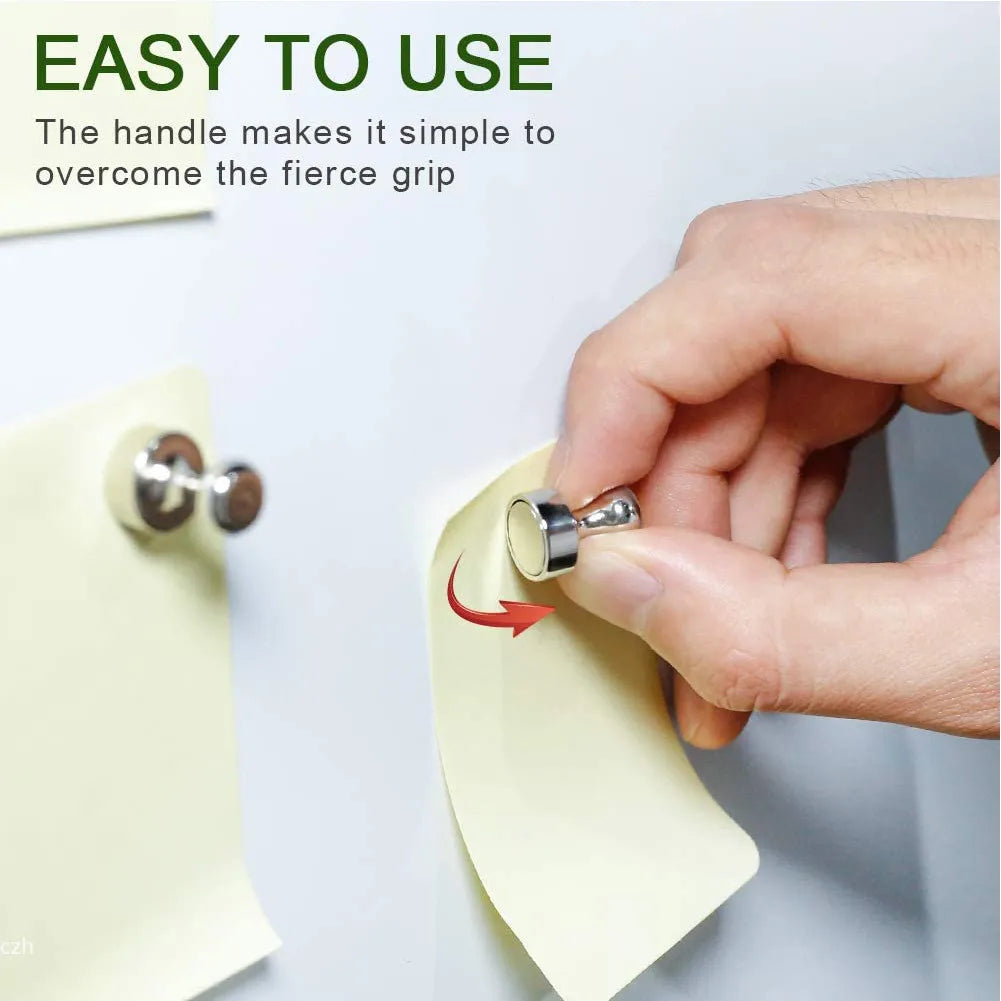 Neodymium Magnetic Pins Set Fridge Magnets For Home Storage