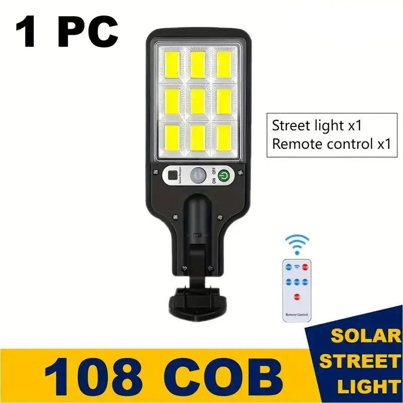 Solar Outdoor LED Wall Lights 4 Pack Motion Sensor Waterproof