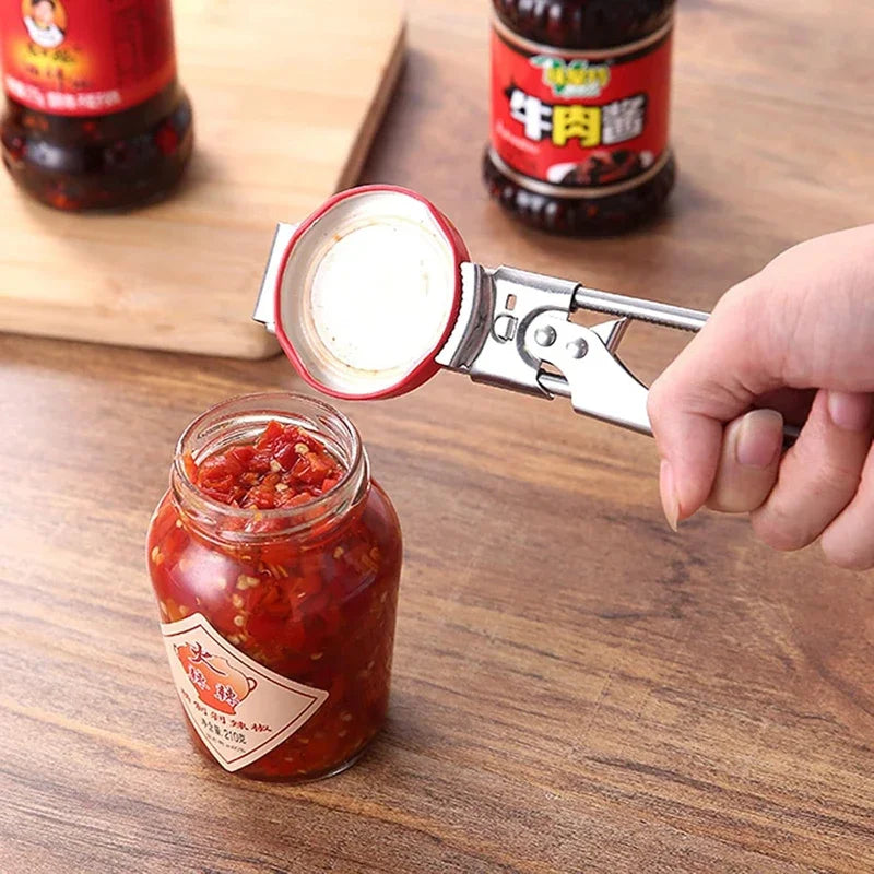 Stainless Steel Adjustable Multifunction Bottle And Can Opener Kitchen Tool