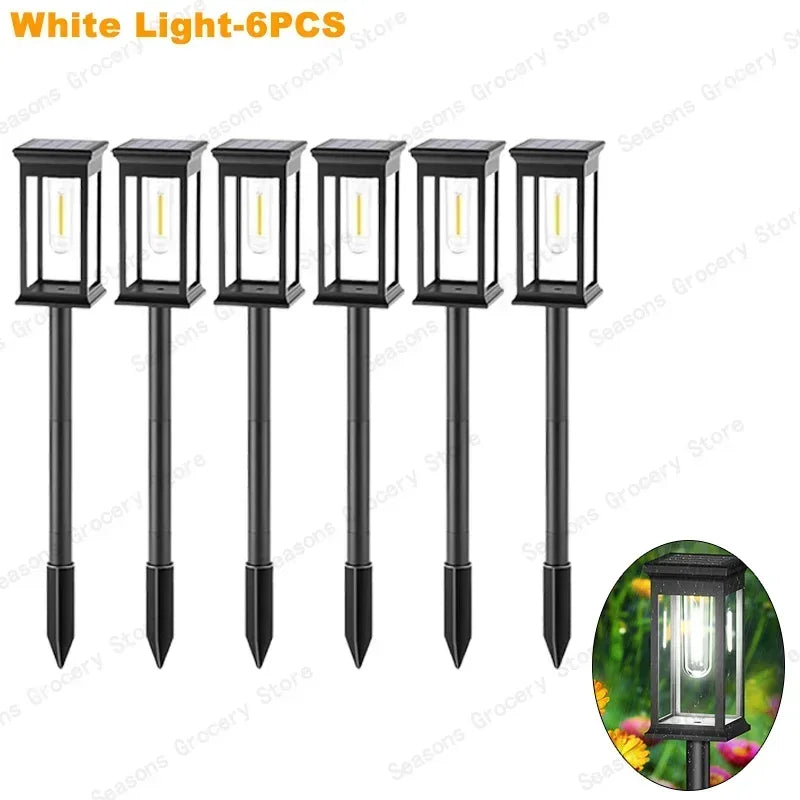 Waterproof LED Solar Lights For Garden Driveway Auto On Off