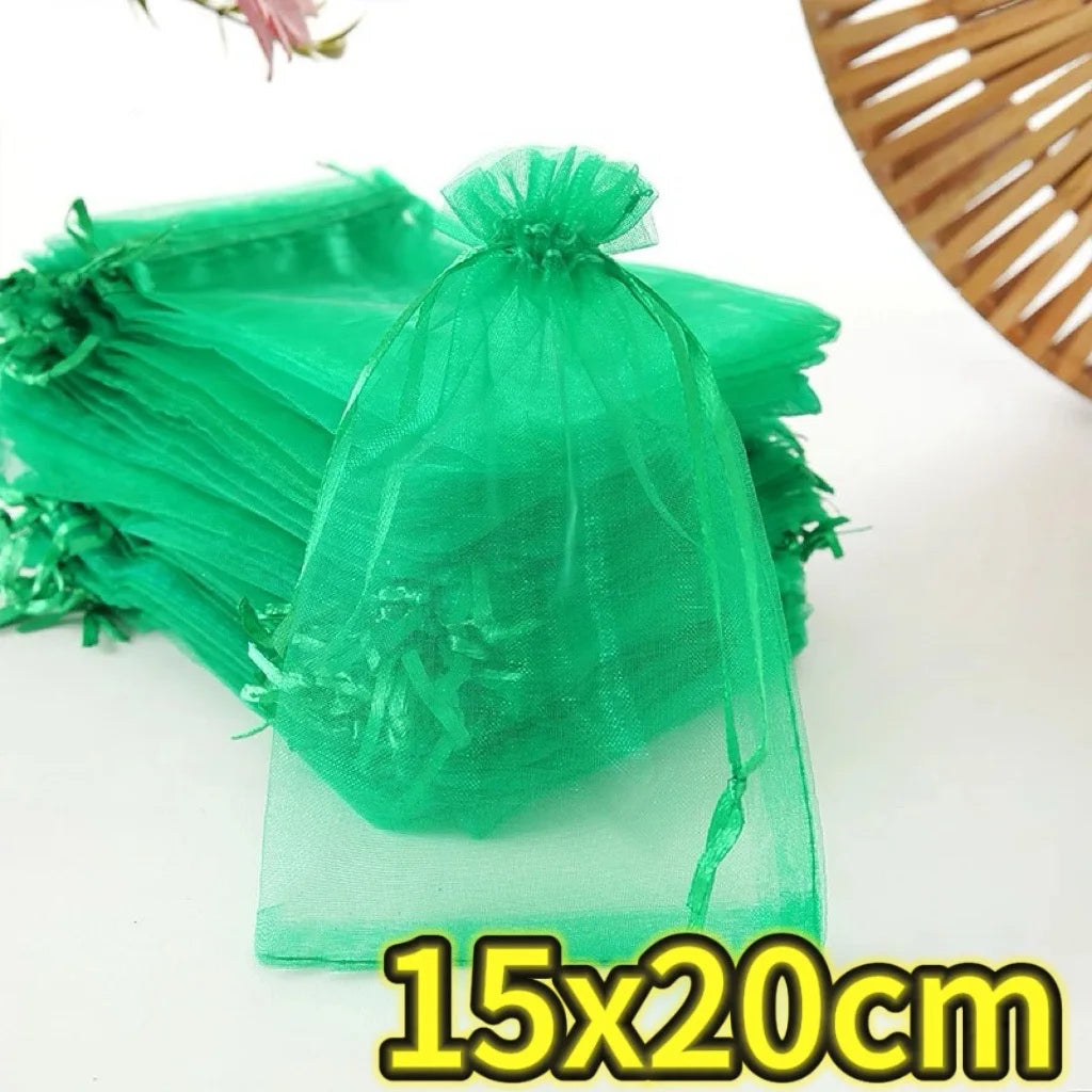 Reusable Fruit Insect Proof Drawstring Bags for Fruit Trees
