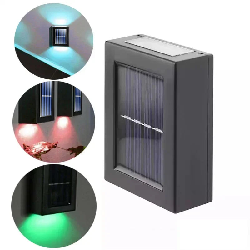Super-cheese Solar Up and Down Spot Lights Outdoor Lamp Garden