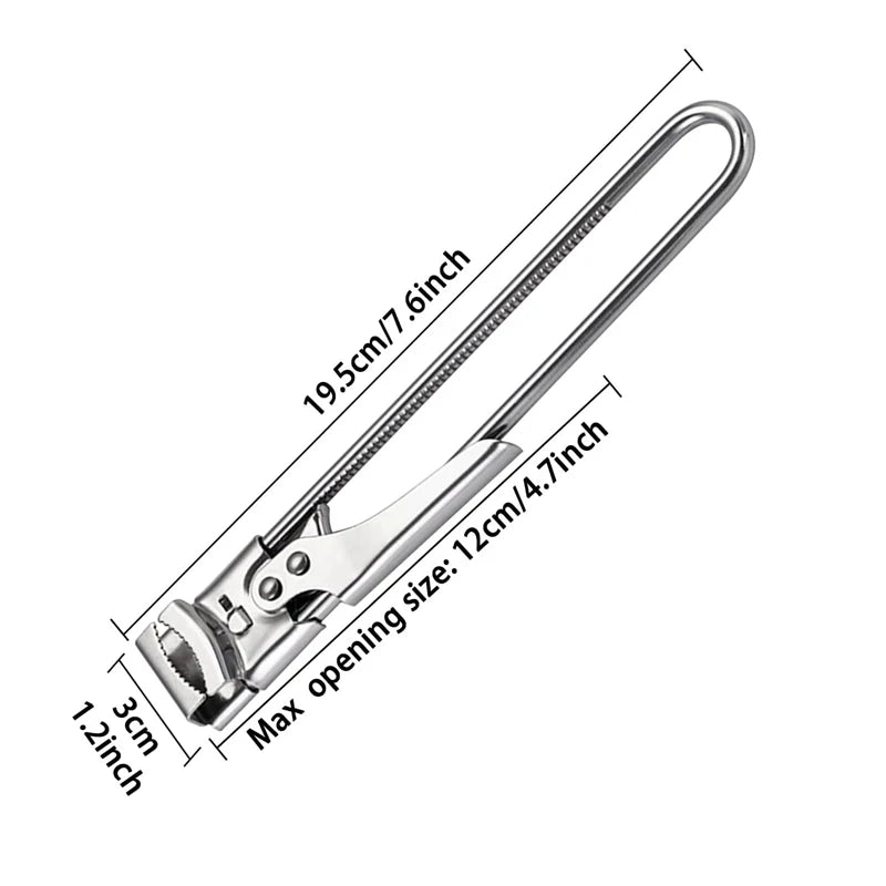 Stainless Steel Adjustable Multifunction Bottle And Can Opener Kitchen Tool