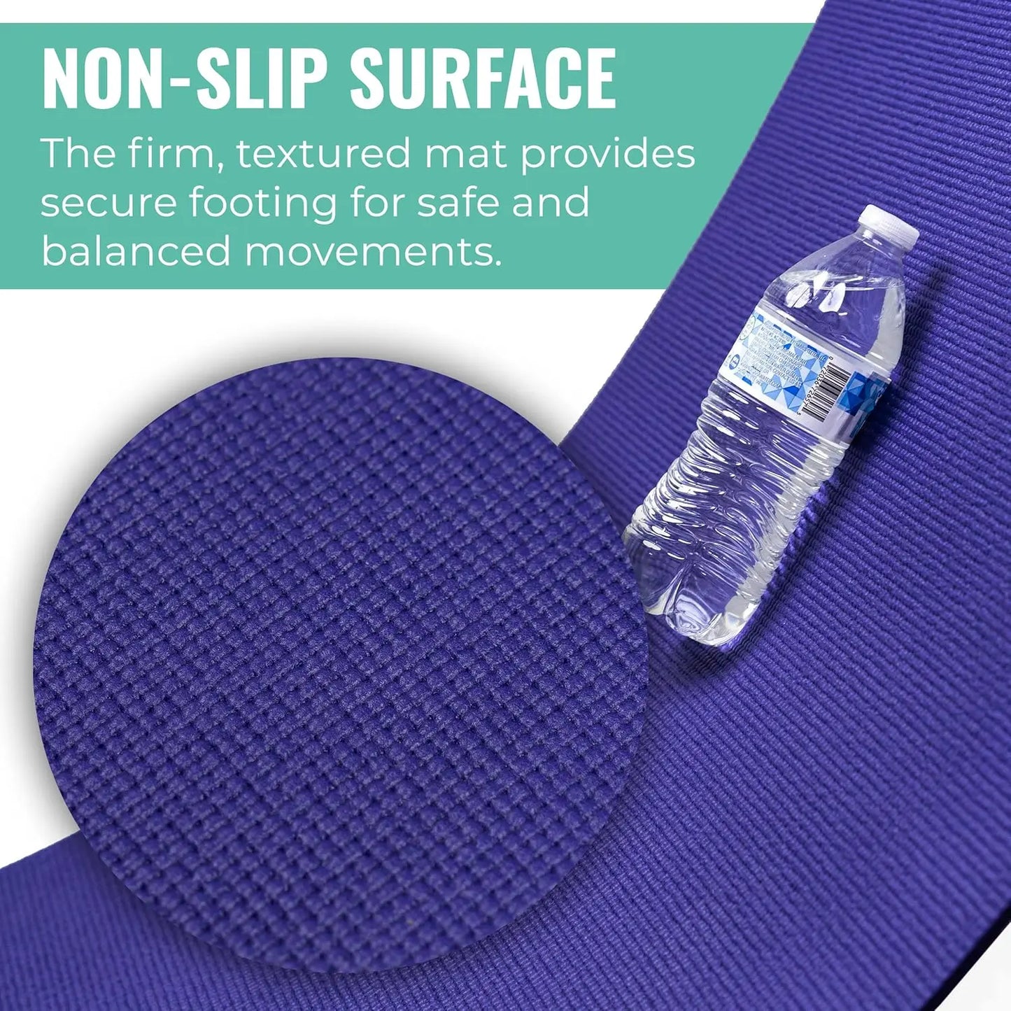 Yoga Mats Bulk Pack 10 Non Slip Easy Clean For Schools And Studios